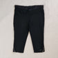 Nike Fit Dry Black Capri Running Yoga Pants Leggings Women Size Medium