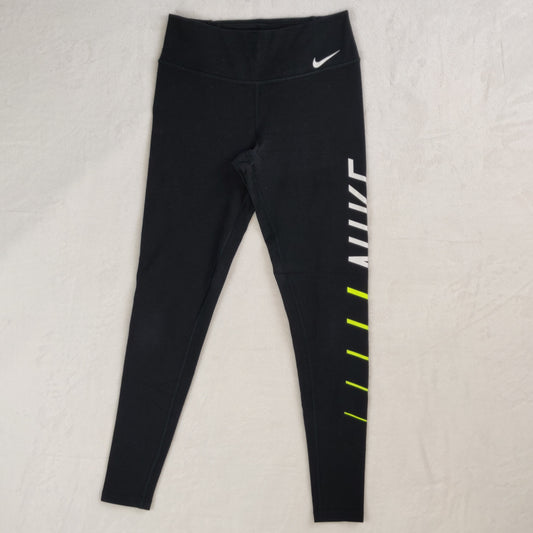 Nike Dri-Fit DFC GRX Power Black High Rise Leggings Women Small ~ 890428-010