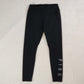 Victoria's Secret Pink Black Cozy Fleece Lined Mid Rise Leggings Women Medium
