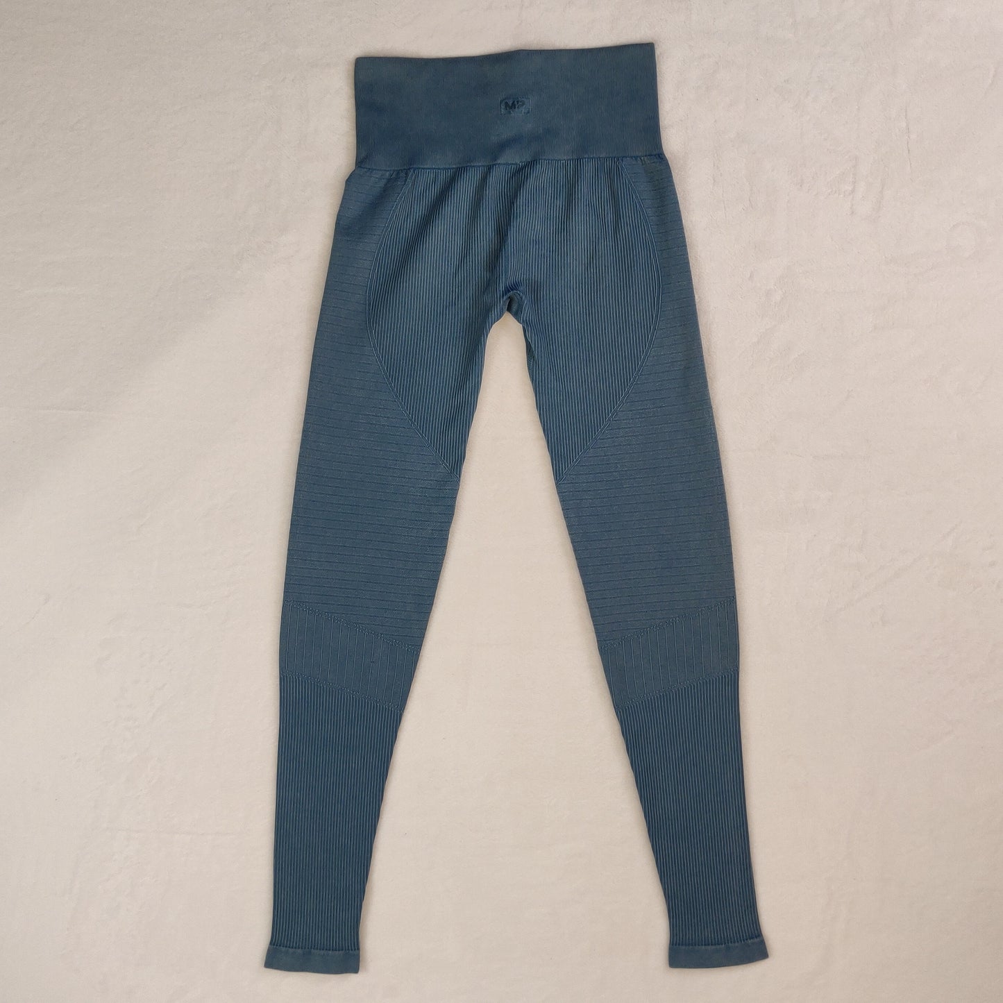 MP MyProtein Blue High Rise Seamless Compression Leggings Women Size Small