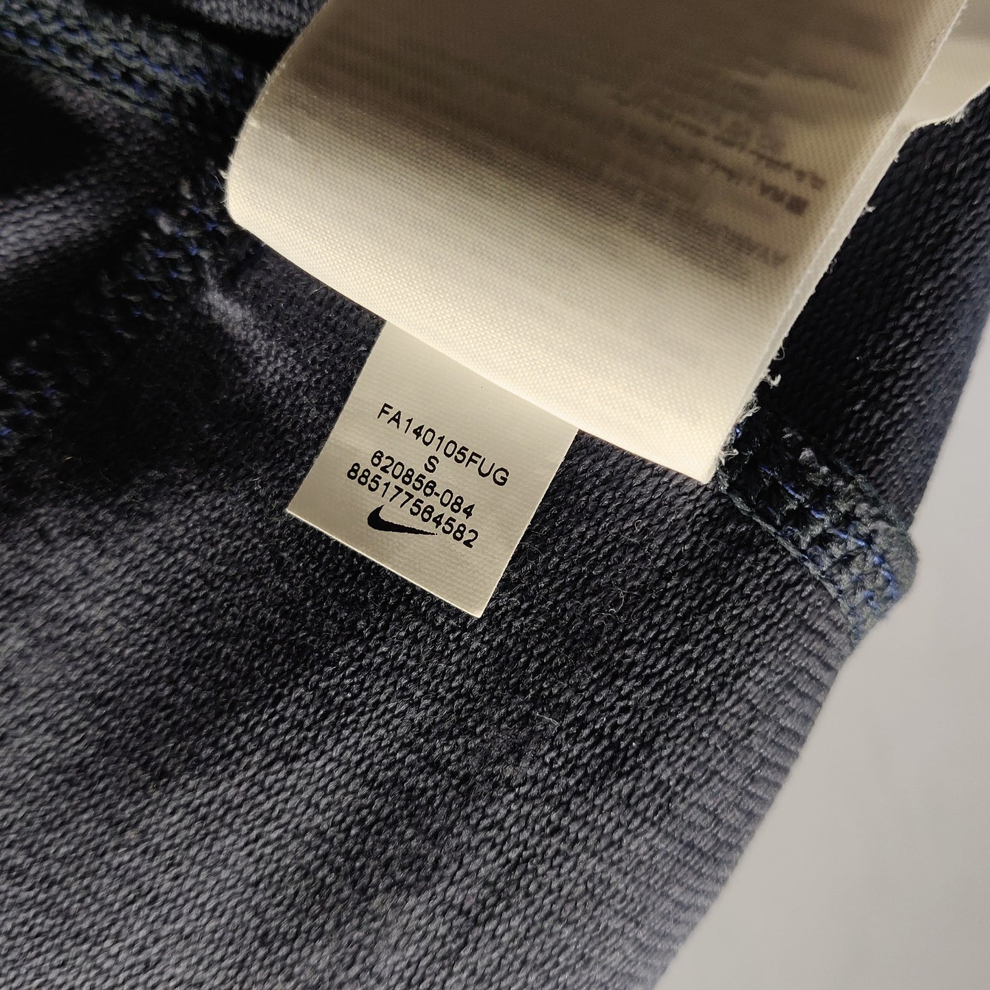 Nike Spodnie Knit Blue High Rise Ankle Zip Leggings Women Small ~ 620856-084