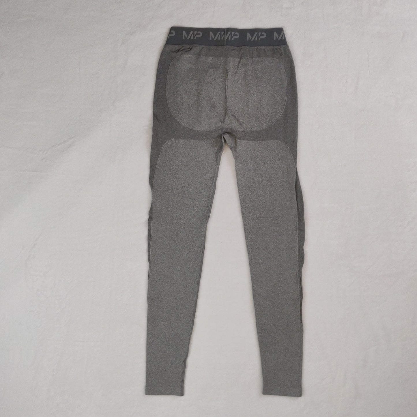 MyProtein MP Grey Mid Rise Compression Leggings Women Size Medium