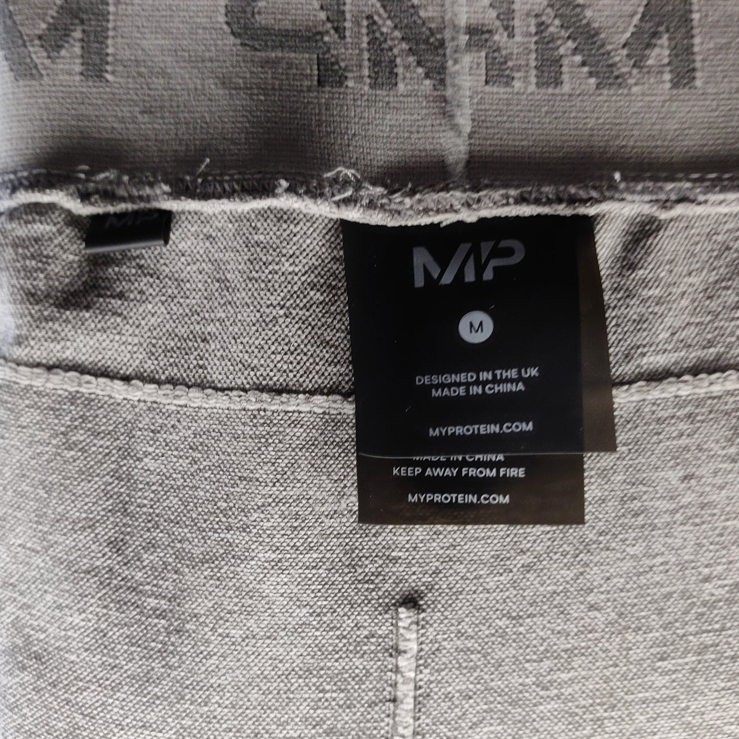MyProtein MP Grey Mid Rise Compression Leggings Women Size Medium