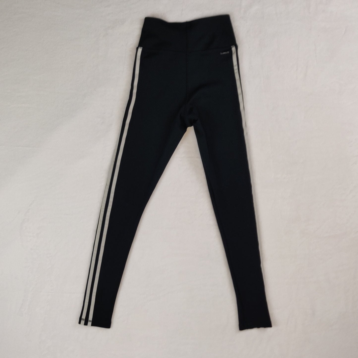 Adidas Climalite Designed 2 Move Black High Rise Leggings Women XS ~ DU2040