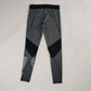 Adidas Grey Black Heather Alphaskin Leggings Women Medium UK 12-14 ~ EB3845