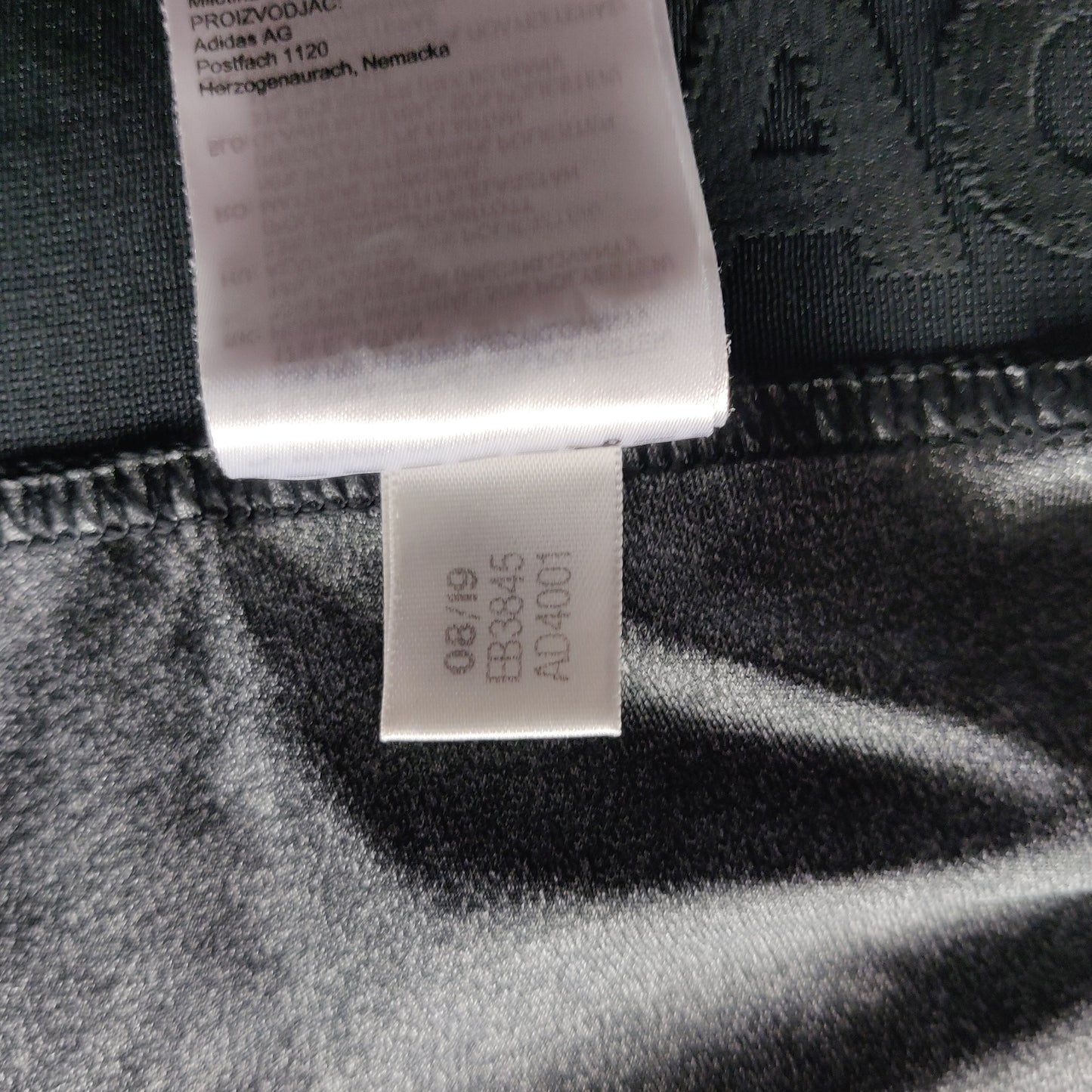 Adidas Grey Black Heather Alphaskin Leggings Women Medium UK 12-14 ~ EB3845