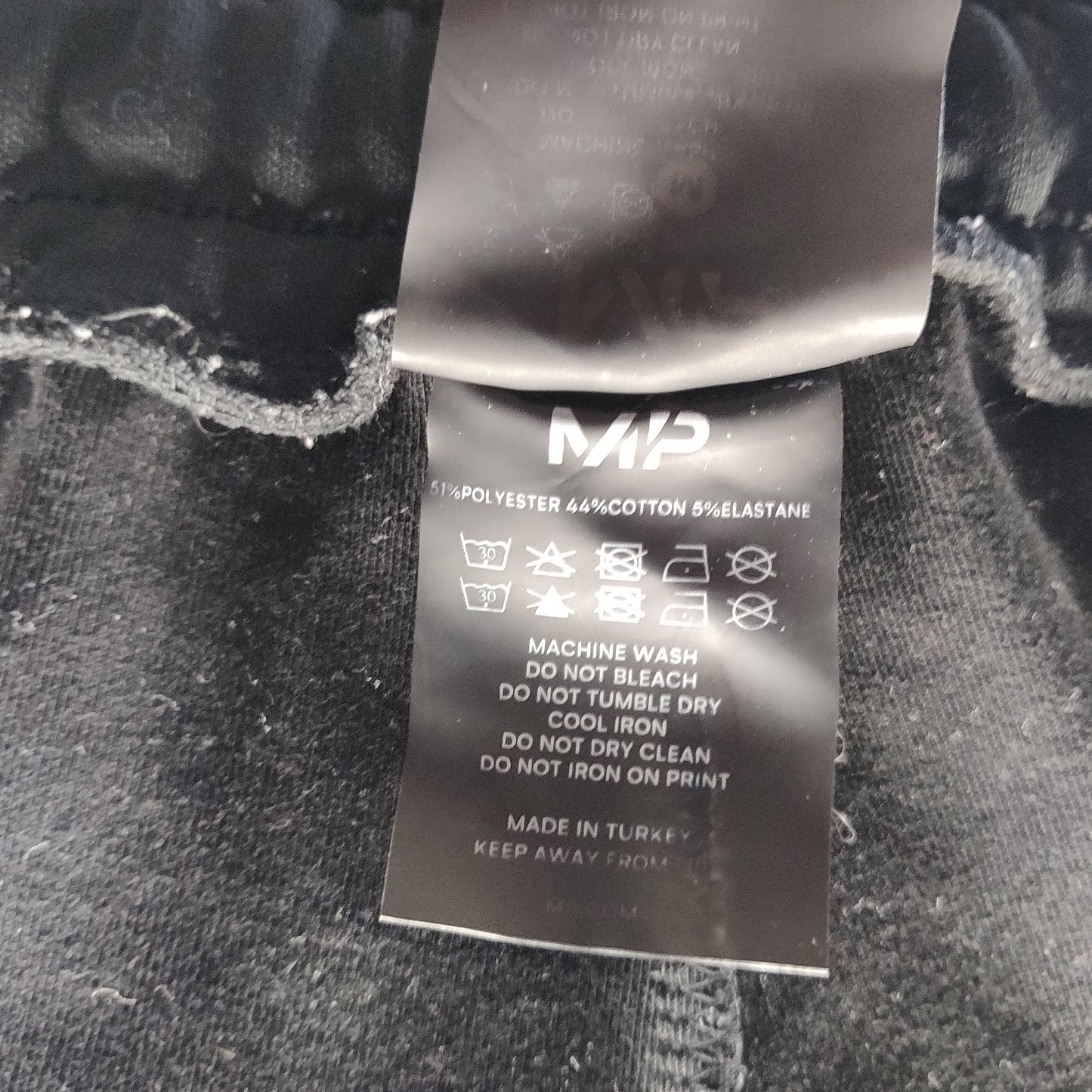 MyProtein MP Black Activewear Joggers Sweatpants Women Size Medium