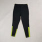 DKNY Sport Black Yellow High Rise Capri Leggings Women Size Medium
