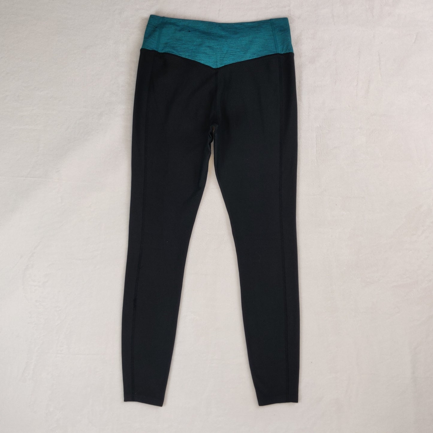 Nike Dri-Fit Legend 2.0 Black Ti Poly High Rise Leggings Women Medium ~ 548510-016