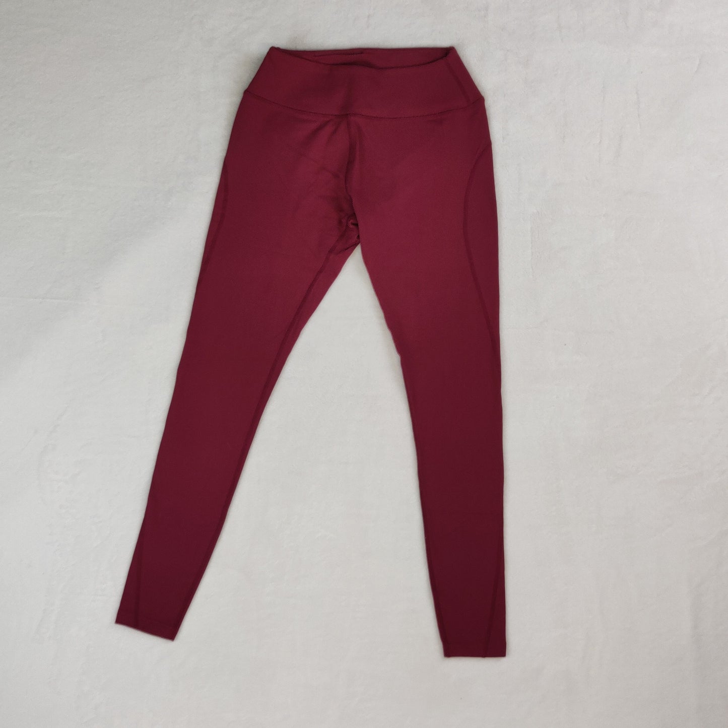 MyProtein MP Red Gym Workout Mid Rise Compression Leggings Women Small