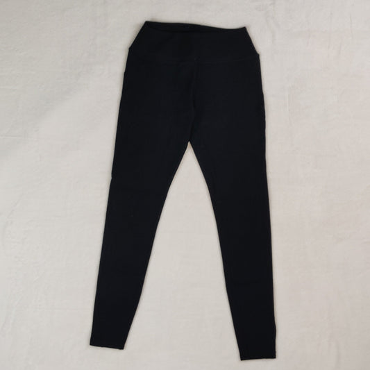 MyProtein Black Mid Rise Gym Fitness Running Yoga Leggings Women Size XS