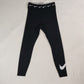 Nike Sportswear Club NSW Black High Rise Leggings Women Medium ~ CJ1984-010