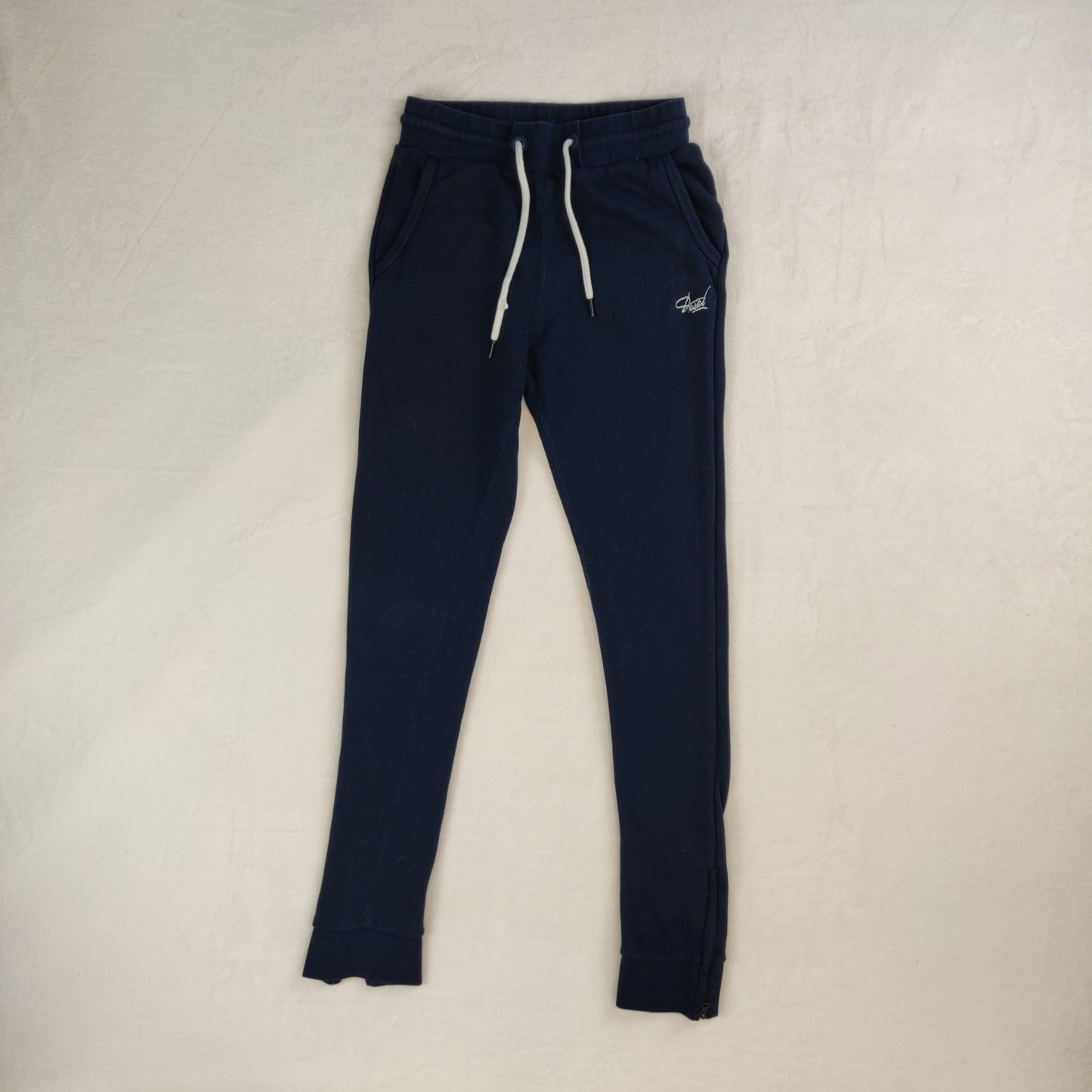 Diesel Vintage Navy Blue Sweatpants Tracksuit Bottoms Joggers Women Medium