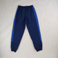 Adidas Vintage 90s Retro Navy Blue Tracksuit Bottoms Track Pants Joggers Men Small