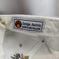 Austria Embroidered Crest White Beige Baseball Cap Adjustable Hat Men Unisex