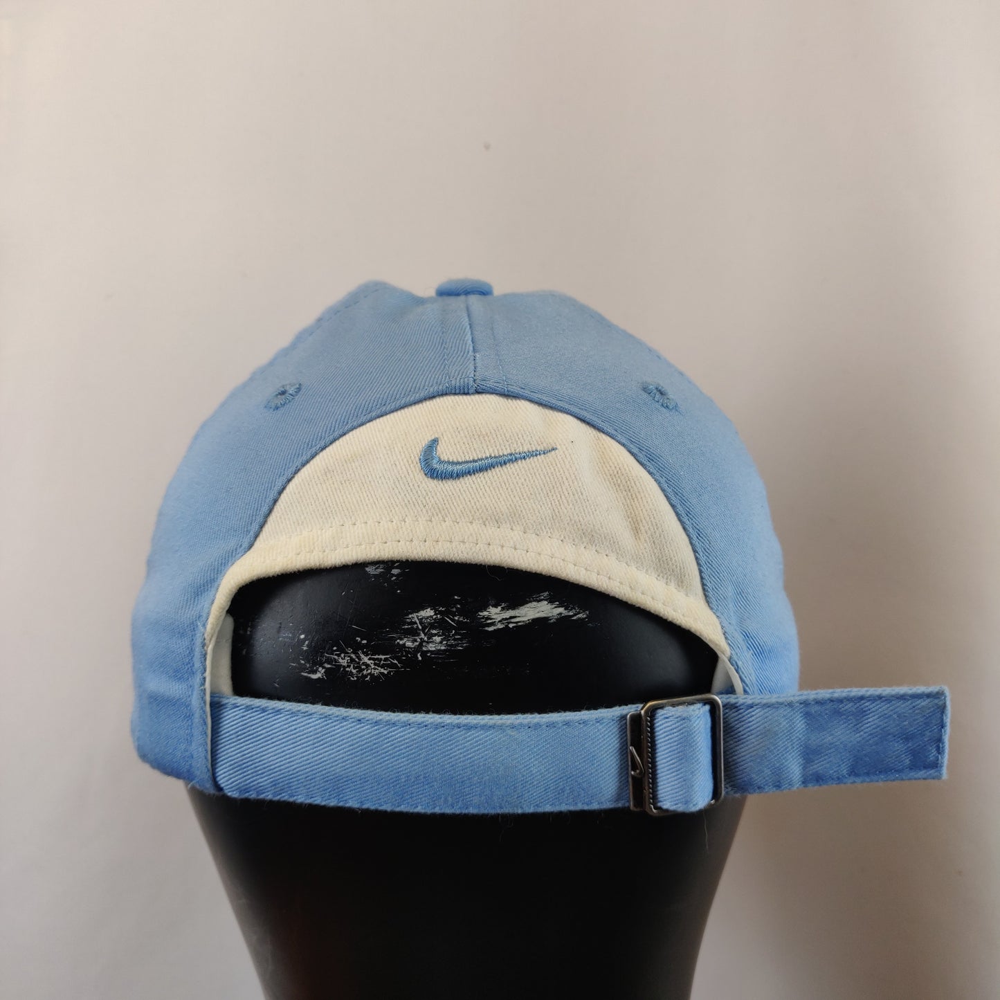 Nike Tiger Woods Rare 2 Tone Swoosh Blue White Golf Hat Cap Men Unisex