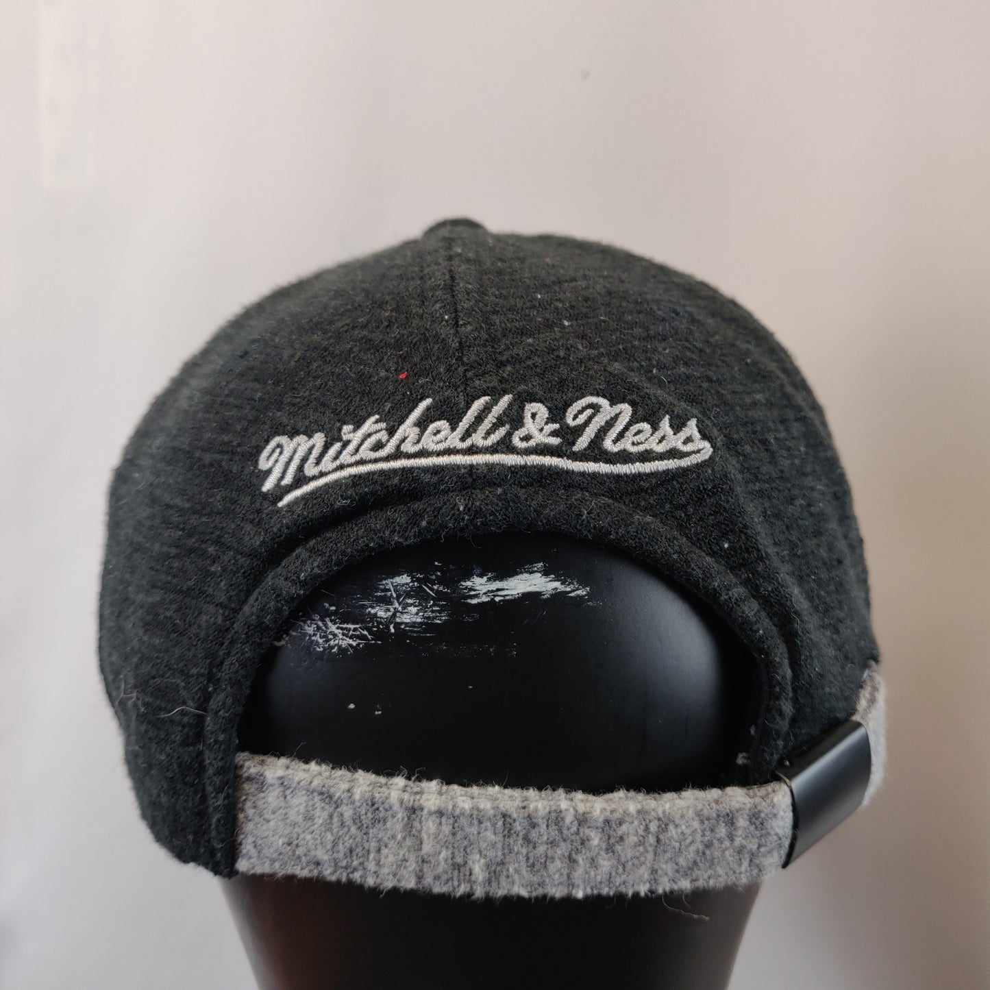 Mitchell & Ness Black Chicago Bulls Philadelphia NBA Baseball Cap Hat Men Unisex