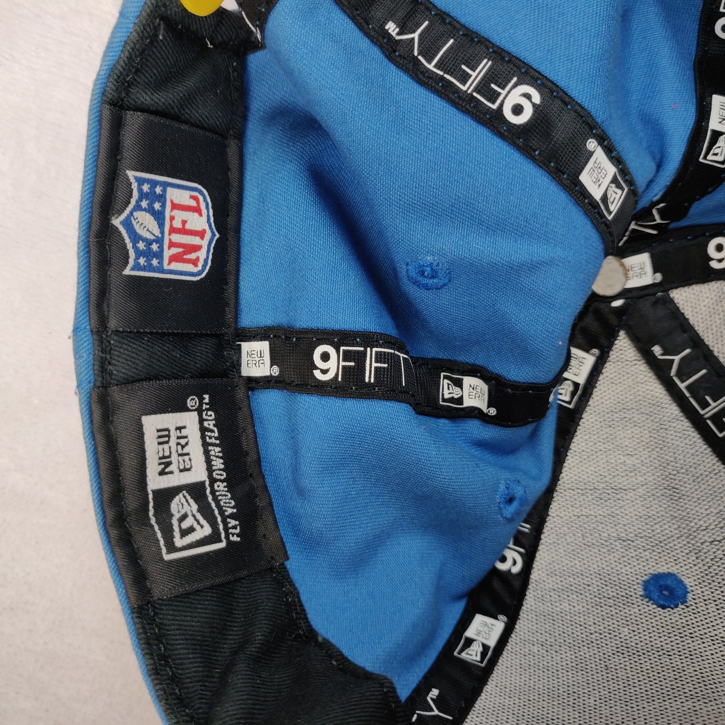 New Era Blue Yellow San Diego LA Chargers 59FIFTY Snapback Cap Hat Men Unisex