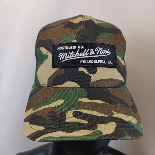 Mitchell & Ness Philadelphia Camouflage Baseball Cap Trucker Hat Men Unisex