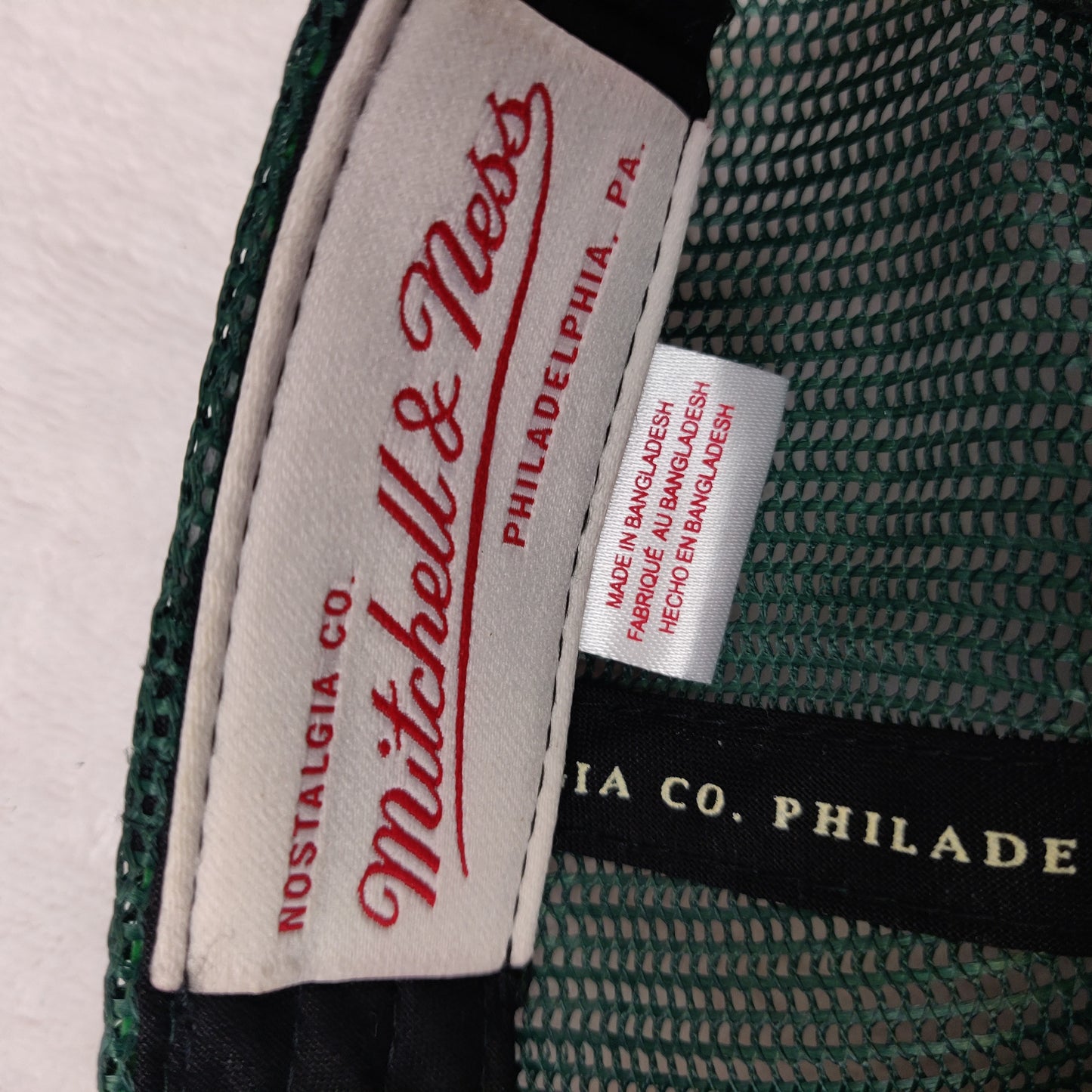 Mitchell & Ness Philadelphia Camouflage Baseball Cap Trucker Hat Men Unisex