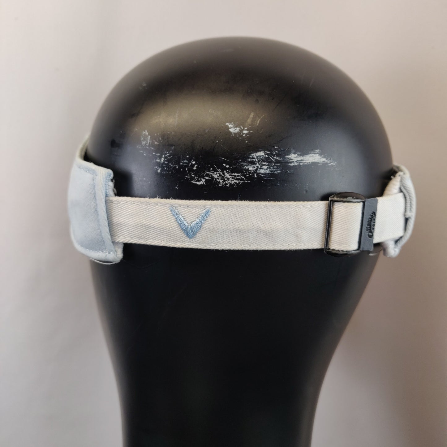 Callaway Golf Logo Blue White Sun Cap Outdoor Visor Hat Cap Women One Size