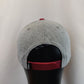 Vans Yupoong Grey Red Skateboard Snapback Cap Hat Men Unisex OSFM