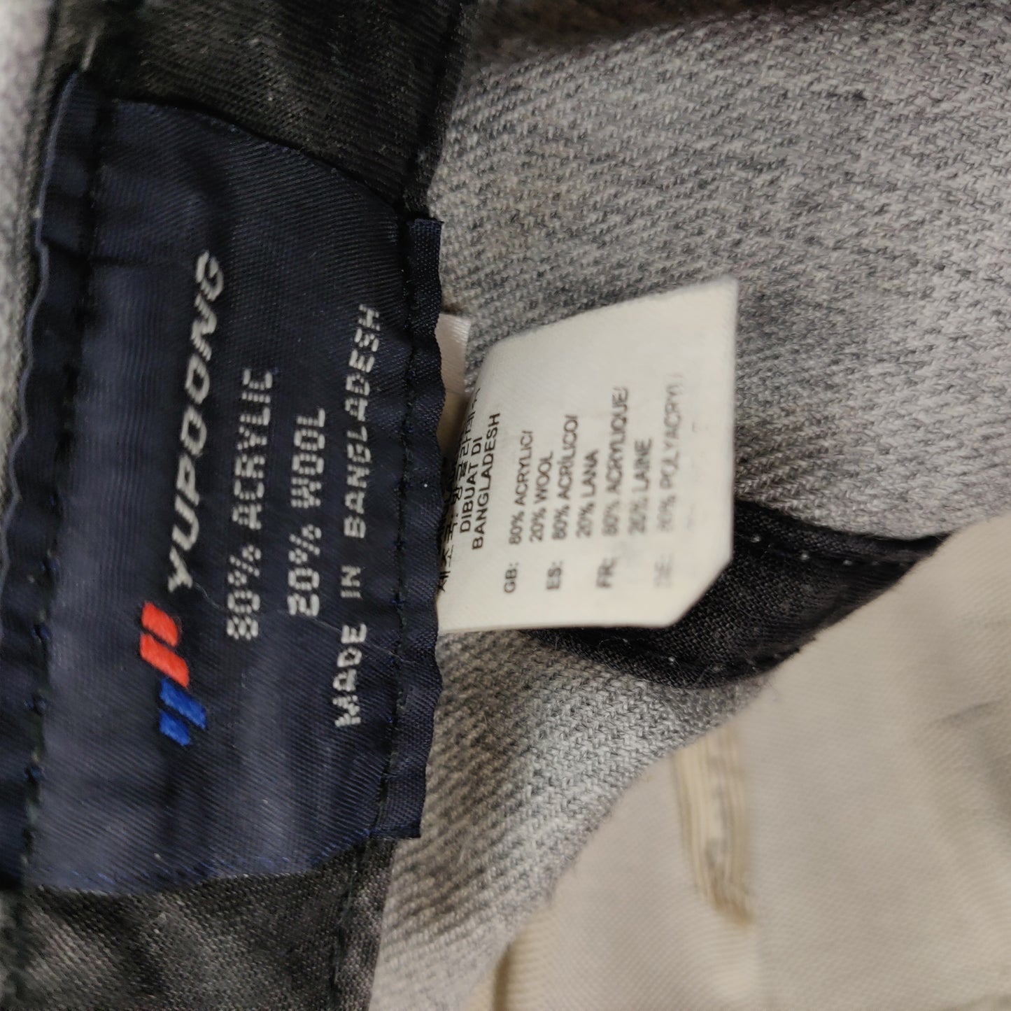 Vans Yupoong Grey Red Skateboard Snapback Cap Hat Men Unisex OSFM