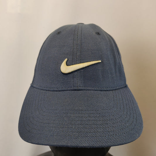 Nike Legacy 91 Swoosh Navy Blue Golf Baseball Cap Hat Men Unisex ~ 371213-451