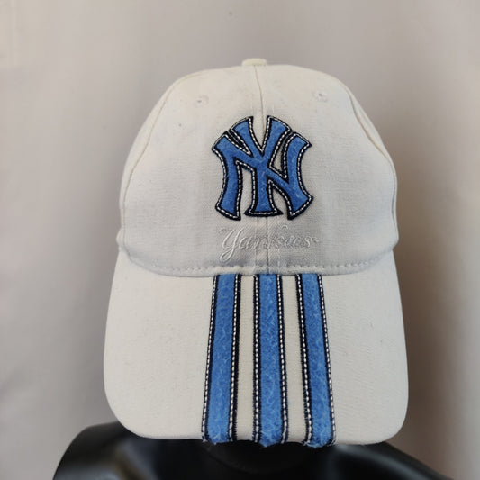 Adidas x NY New York Yankees White Blue Baseball Cap Hat Men Unisex OSFA