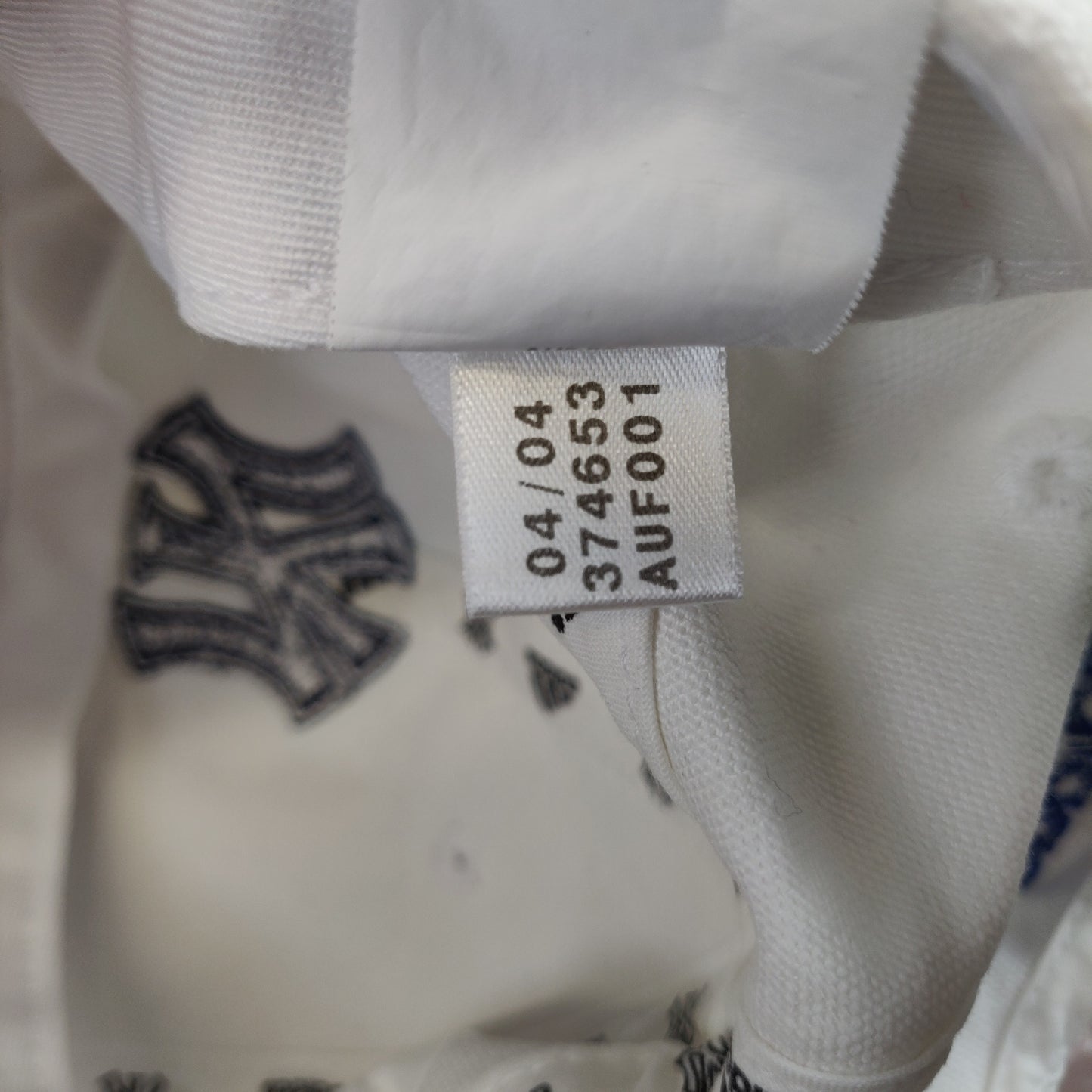 Adidas x NY New York Yankees White Blue Baseball Cap Hat Men Unisex OSFA