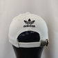 Adidas Vintage White Embroidered Adjustable Baseball Cap Hat Men Unisex