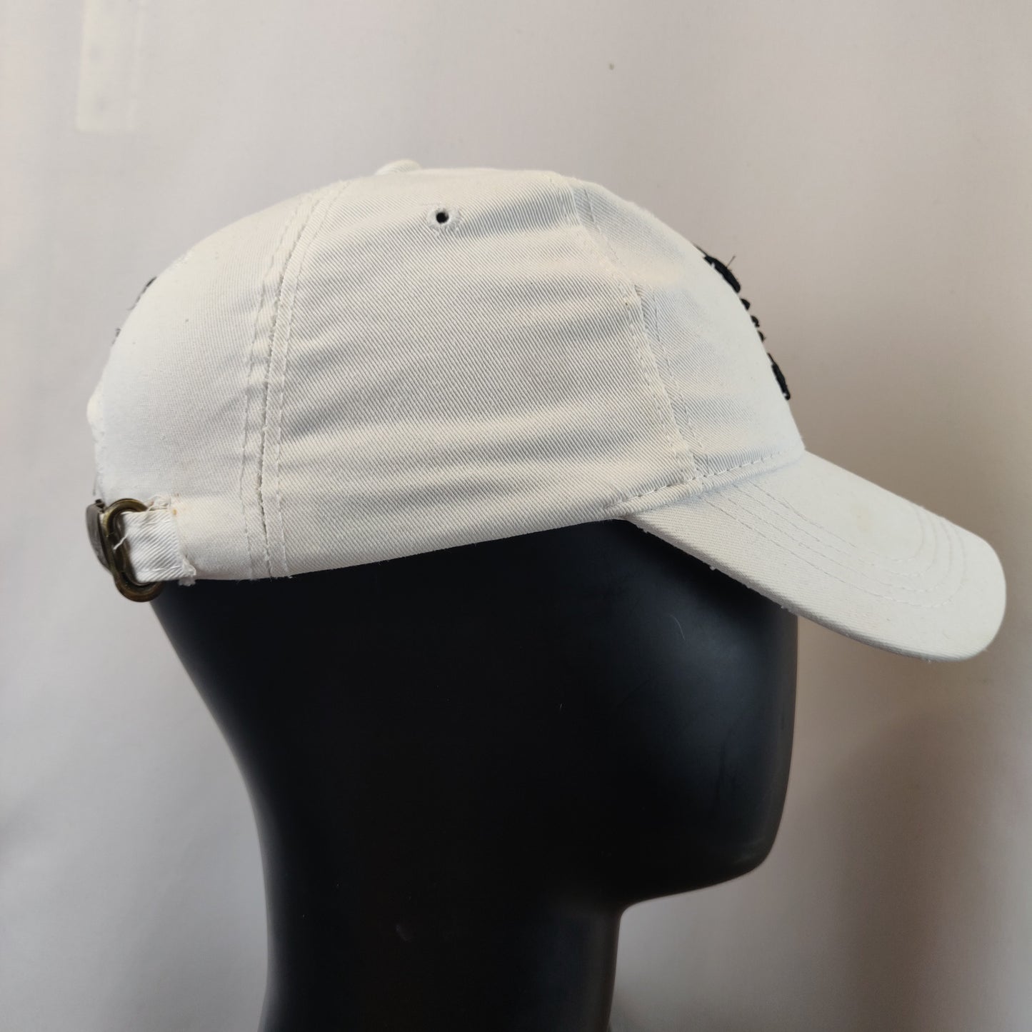 Adidas Vintage White Embroidered Adjustable Baseball Cap Hat Men Unisex