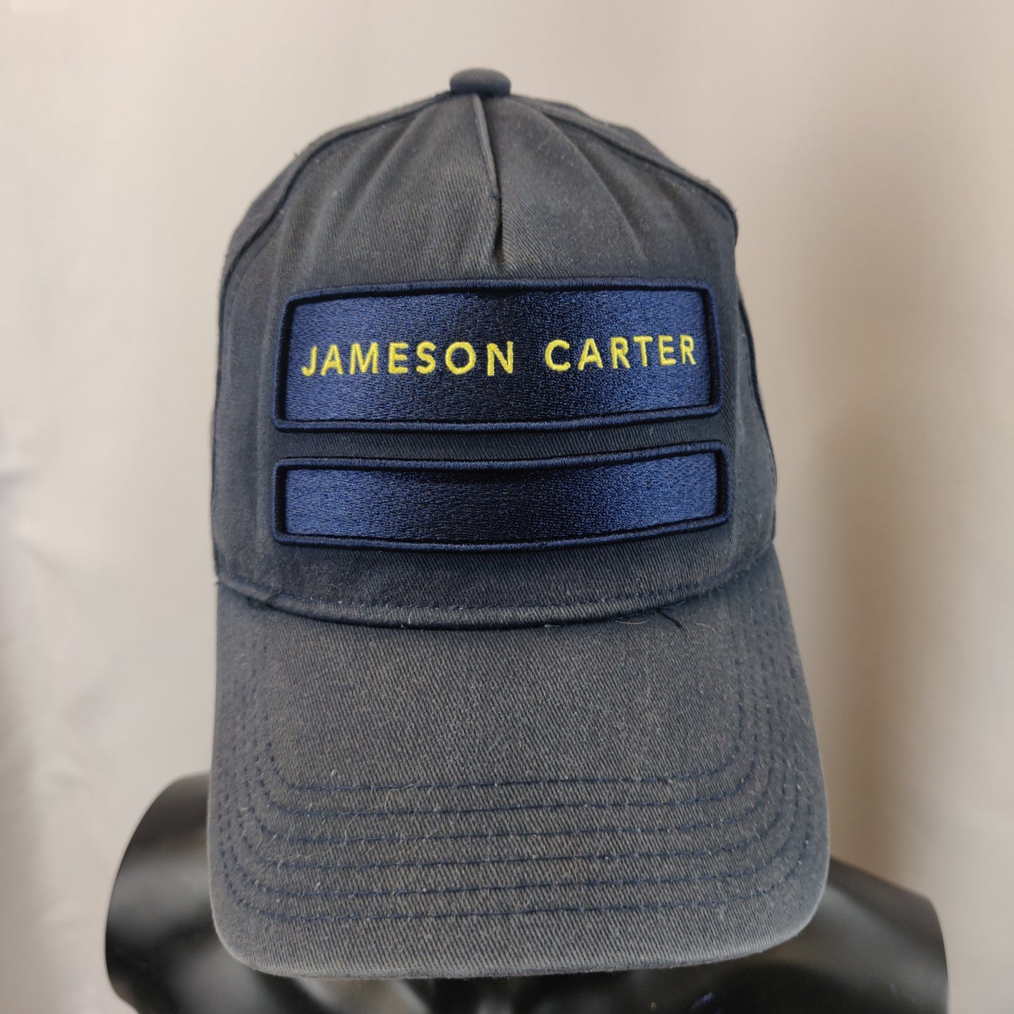 Jameson Carter Navy Blue Grey Baseball Cap Hat Men One Size