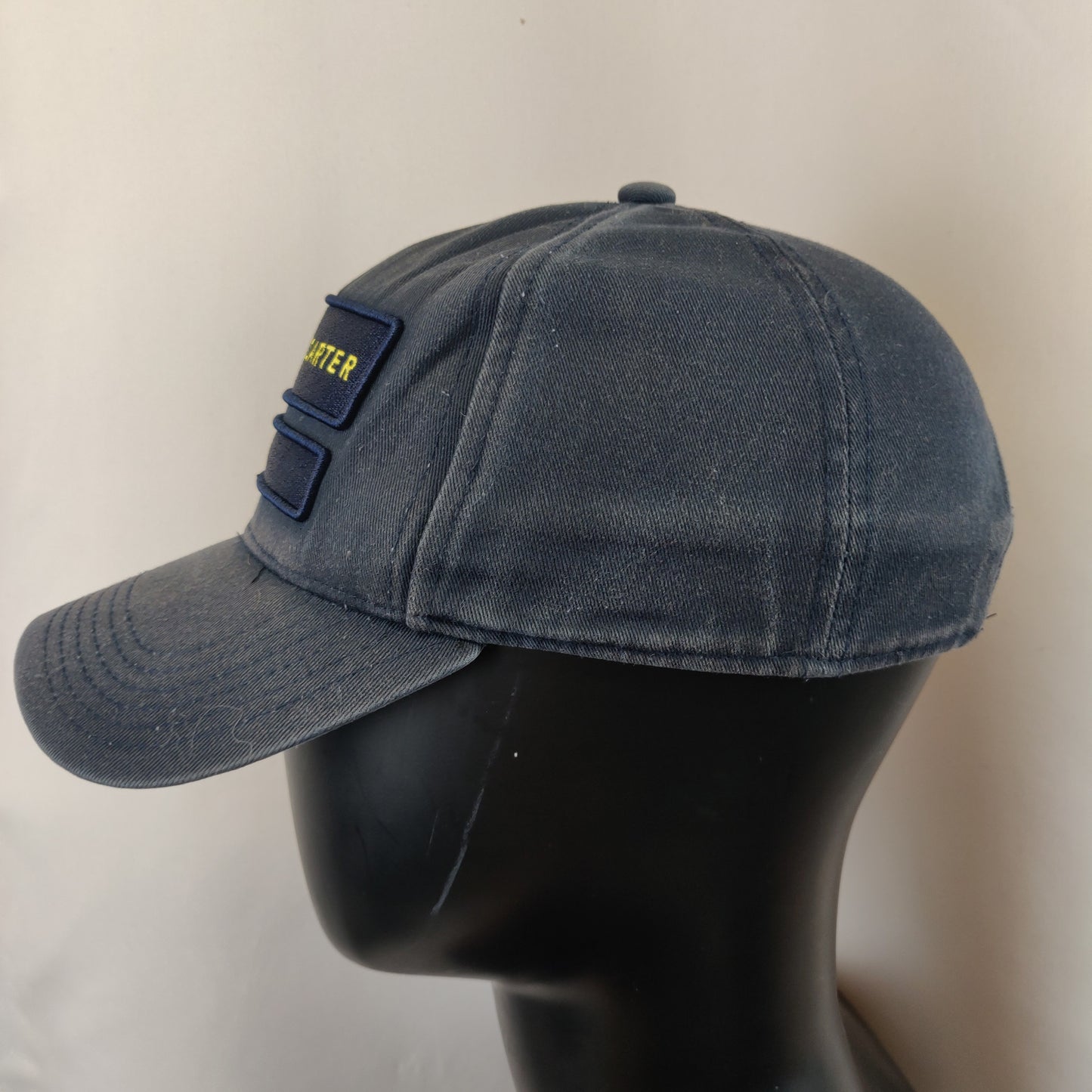 Jameson Carter Navy Blue Grey Baseball Cap Hat Men One Size