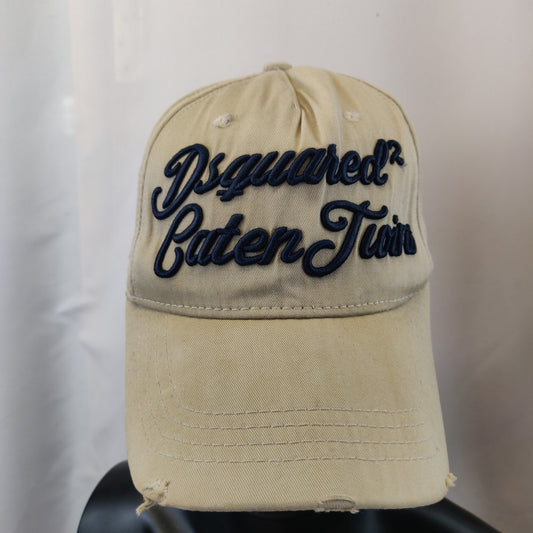 Dsquared2 Caten Twins Canada 1995 Vintage Beige Baseball Cap Hat Men Unisex