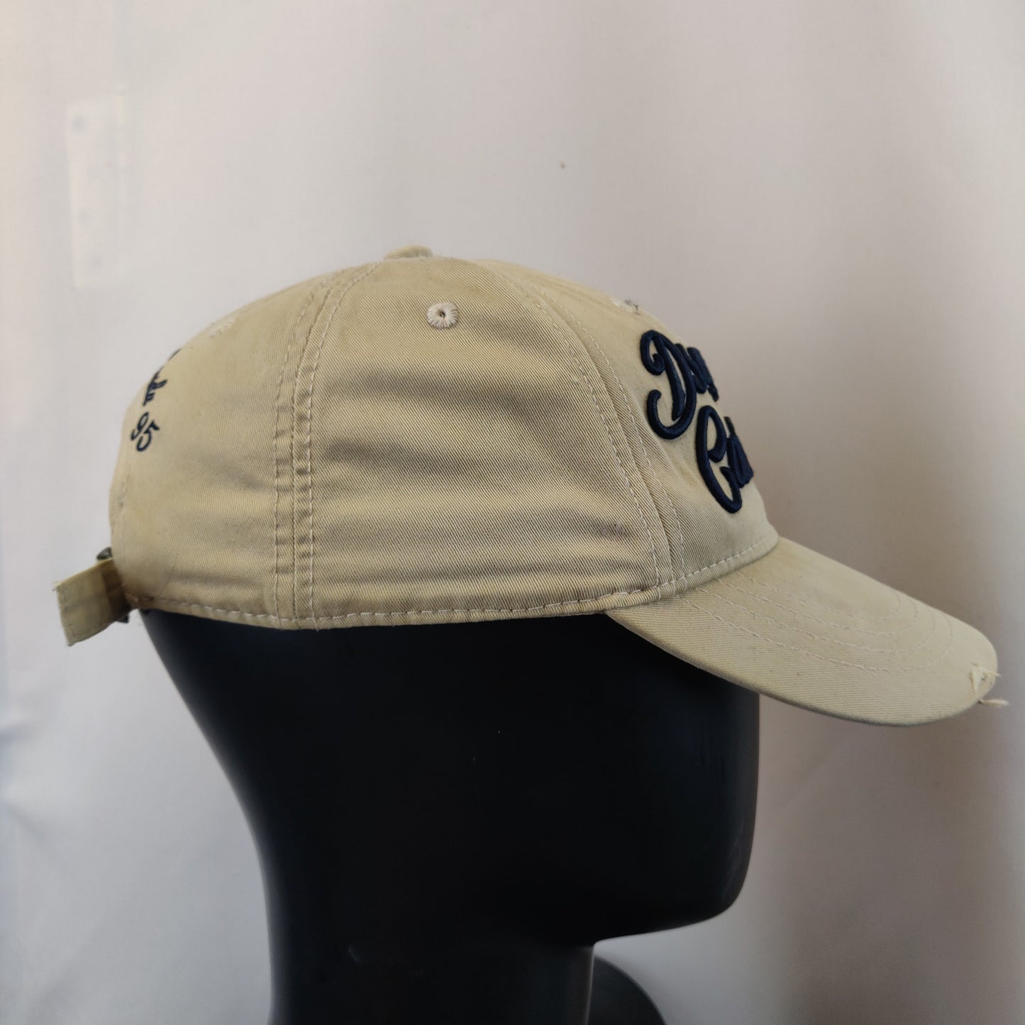 Dsquared2 Caten Twins Canada 1995 Vintage Beige Baseball Cap Hat Men Unisex