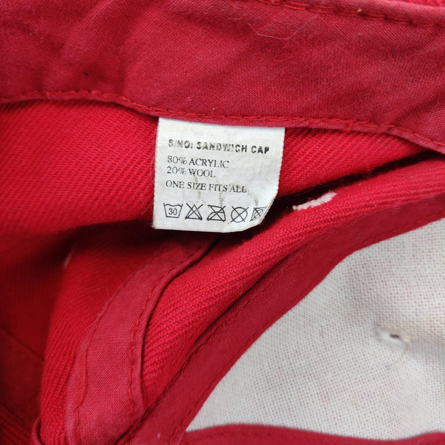 Boston USA Flag Vintage Sandwich Cap Red Baseball Cap Hat Men Unisex