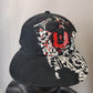 Disney Parks Black Mickey Mouse Snapback Hat Cap Youth Kids Boys Girls 54-57 Cm