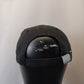 AX Armani Exchange Black Embroidered Logo Cotton Baseball Cap Hat Men Unisex