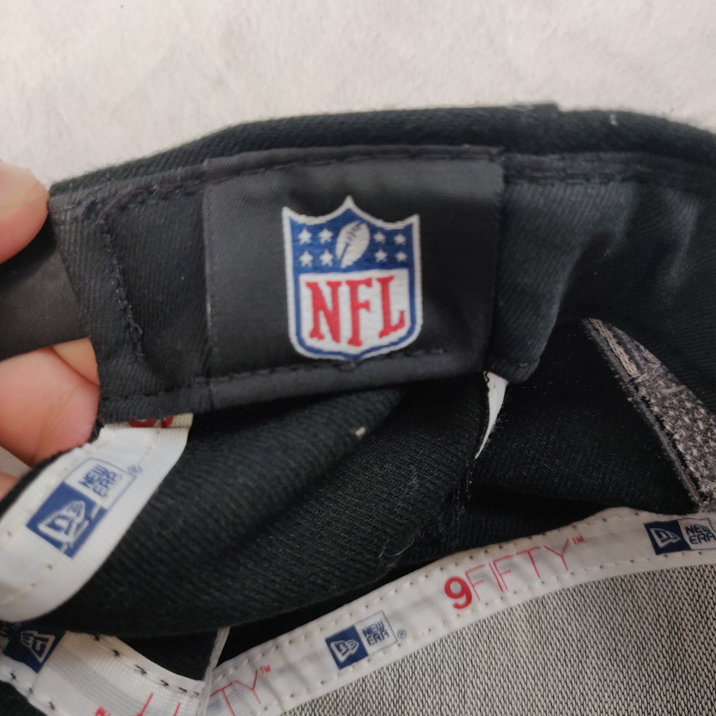 New Era New England Patriots NFL Throwback 9FIFTY Black Snapback Hat Cap Men