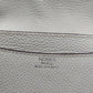 Hermès Constance 18 Mini White Pearl Leather Shoulder Bag Women