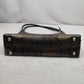 Gucci Vintage Snake Skin Leather Shoulder Bag Handbag Women