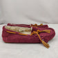 K's by Clarks Burgundy Berry Suede Leather Wake Me Moccasin Slippers Women UK 6