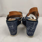 Wrangler Memory Foam Blue Jean Platform Wedge Sandals Women UK 5 EU 38