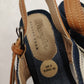 Wrangler Memory Foam Blue Jean Platform Wedge Sandals Women UK 5 EU 38