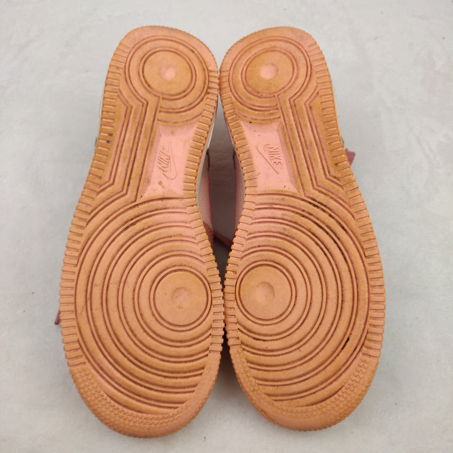 Nike Pink Air Force 1 LV8 GS Rust Pink Trainers Shoes Women UK 5.5 ~ 849345-603