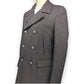 Vedoneire Vintage Brown Button Long Wool Pea Coat Men Size Large