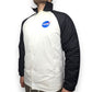 Vans White NASA Space Voyager Button Padded Jacket Men Size Medium