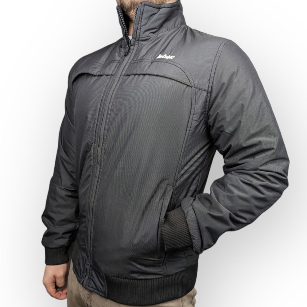 Lee Cooper Vintage Black Bomber Jacket Men Size Large