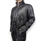 Aviatrix Vintage Black Leather Jacket Coat Men Size Medium